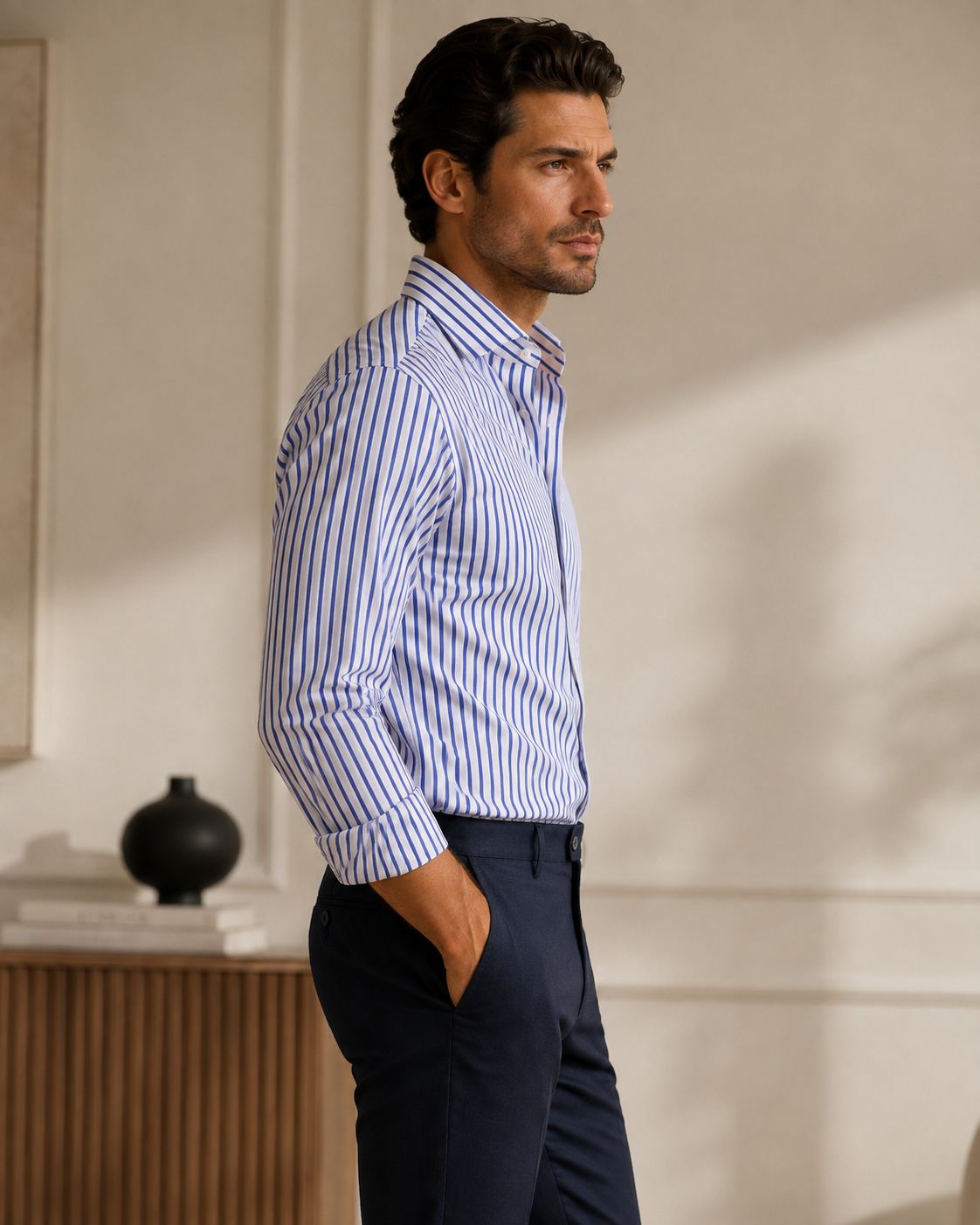 6534REGSPBL - CAMISA BLONDE BLANCO